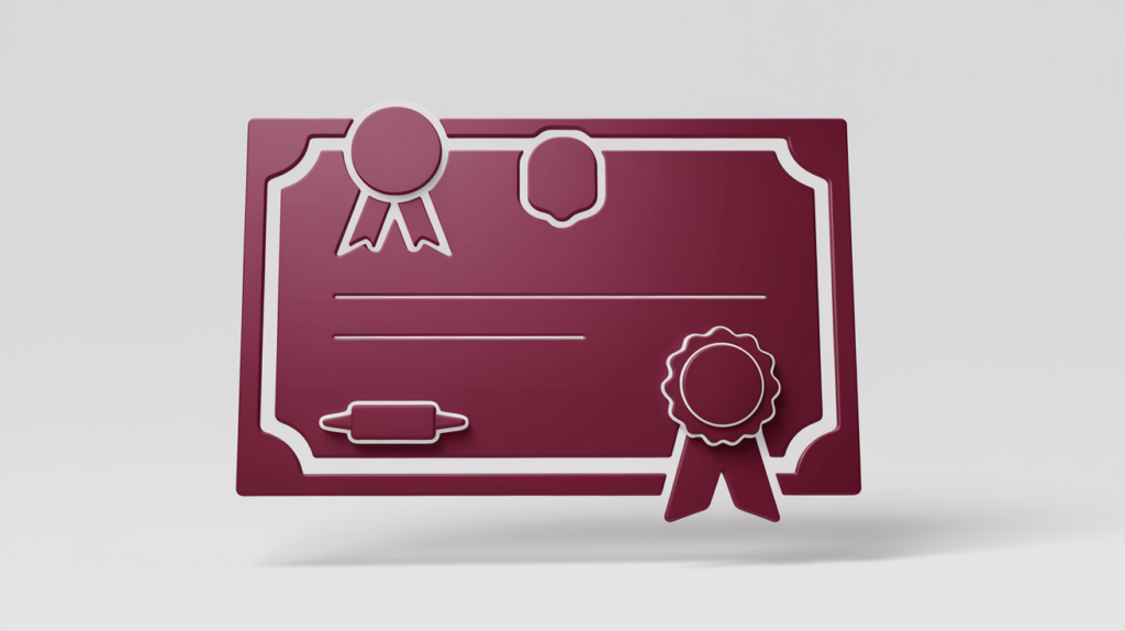 Kindergarten Certificate Template