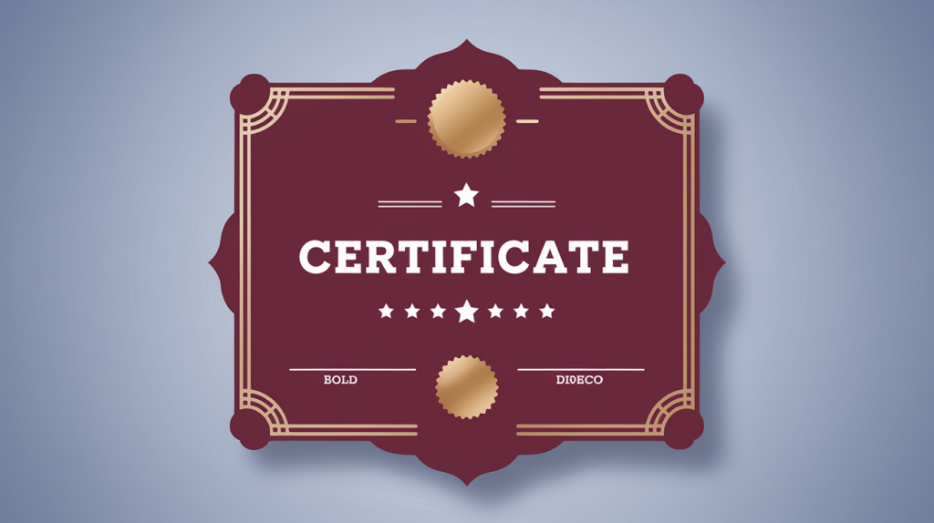 award certificate template free
