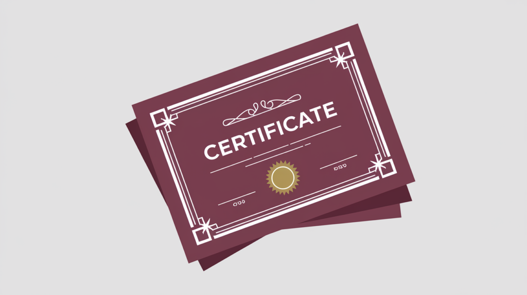 certificate template free